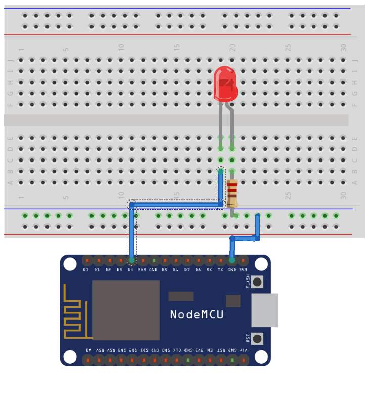 esp8266 wifi led kontrol